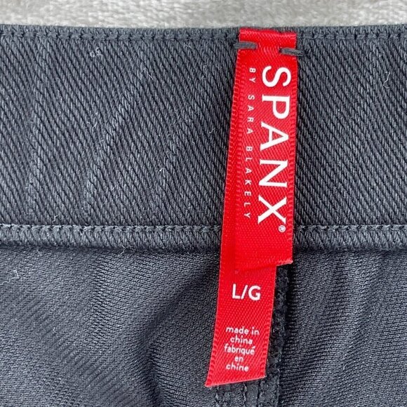 SPANX Pants Black Skinny Jean-Ish Ankle Leggings Jeggings Jeans - Picture 5 of 12